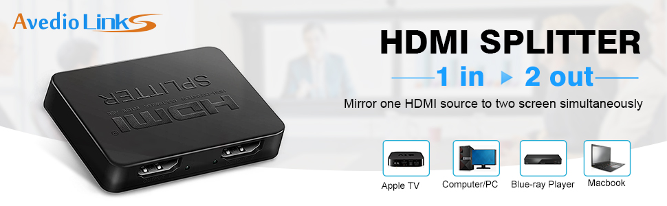 HDMI SPLITTER 1X2