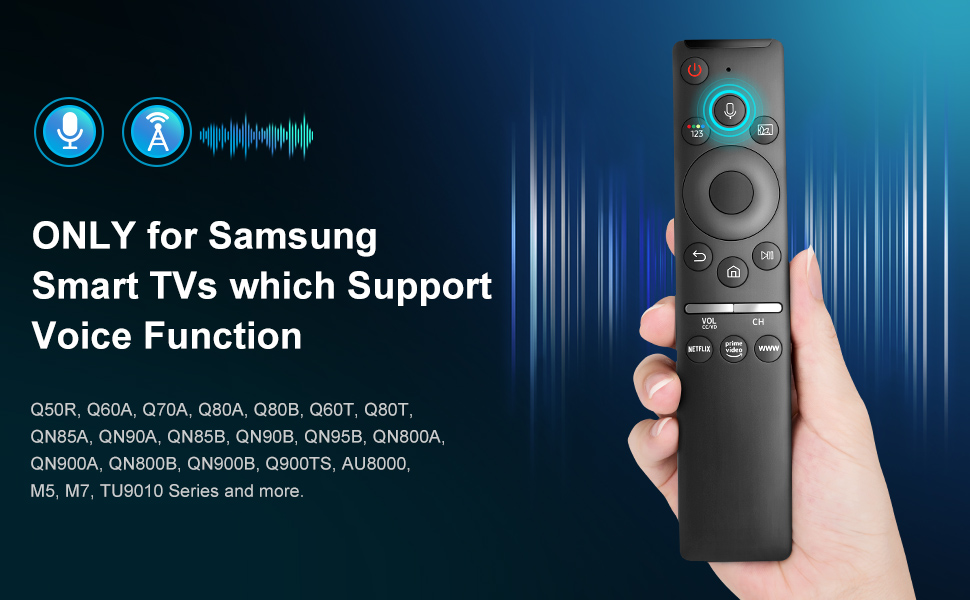 for Samsung Smart TVs Which Supported Voice Functions